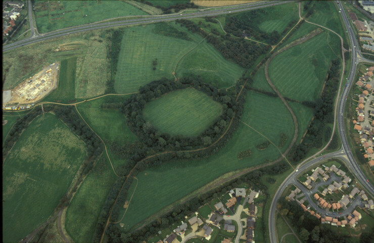 Photograph of an Iron Age hillfort